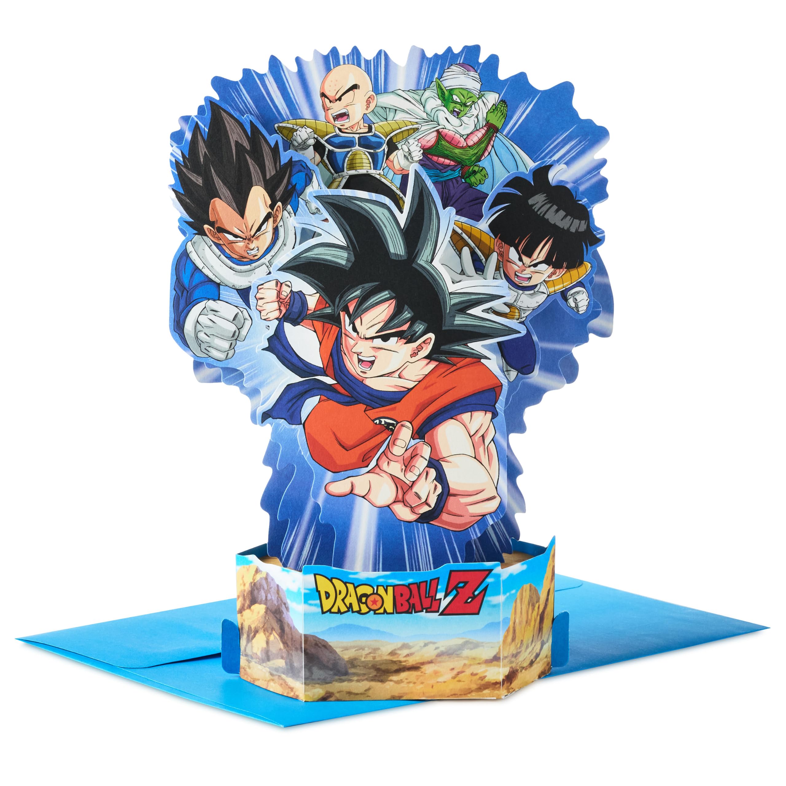 ドラゴンボール HAPPY BIRTHDAY ! おたんじょうびおめでとうカード Amazon | Hallmark(ホールマーク) ドラゴンボールZ ポップアップカード